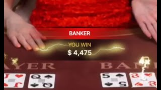 10k profit lightning baccarat!