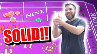 🔥SOLID!!🔥 30 Roll Craps Challenge – WIN BIG or BUST #174