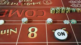 High roller dice strategy when playing craps in Vegas.