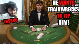 This Dealer KNOWS Too MUCH!!! | Yassuo BlackJack