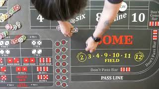 Good Craps Strategy?  A VERY bold Iron Cross variant!