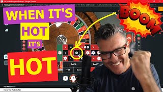 🔵 Online Roulette Session || Hot sectors, Hot numbers, Hot Hits || Online Roulette Strategy to WIN