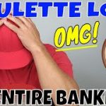 Roulette Loss- Christopher Mitchell Bet His Entire Bankroll.