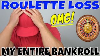 Roulette Loss- Christopher Mitchell Bet His Entire Bankroll.