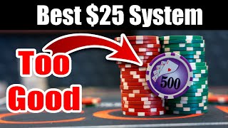 Best Craps System for $25 Tables ($500 WIN)