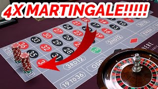EASY MONEY OR BUST?! 4X Martingale Roulette System