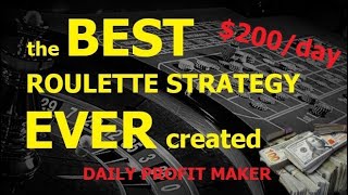 🔵BEST ROULETTE STRATEGY EVER to WIN | “FOLLOW the LEADER Roulette Strategy” | Best roulette strategy