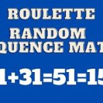 Roulette Strategies Random Sequence Math 21+31=51=15