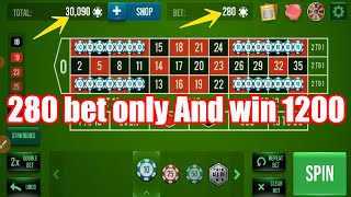280 bet only And win 1200 | Best Roulette Strategy | Roulette Tips | Roulette Strategy to Win