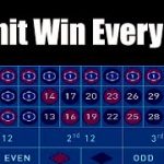 20 Unit Win Every Spin | Best Roulette Strategy | Roulette Tips | Roulette Strategy to Win