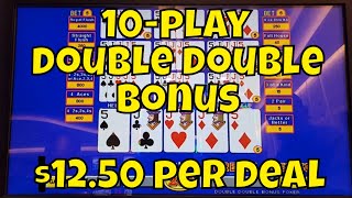 10-Play Double Double Bonus Video Poker!