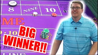 🔥BIG WINNER!!🔥 30 Roll Craps Challenge – WIN BIG or BUST #177