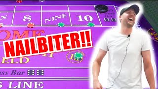 🔥NAILBITER!!🔥 30 Roll Craps Challenge – WIN BIG or BUST #179