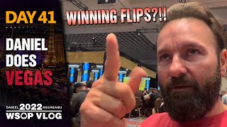 TRIPLE DIP and WINNING FLIPS!!! – 2022 WSOP Poker Vlog Day 41