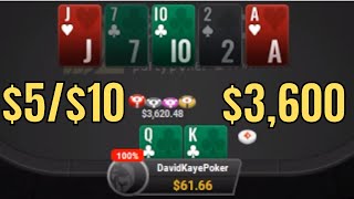 $3,600 Pot With The Nuts | Poker Vlog #467
