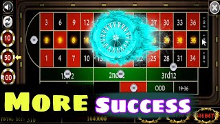 Roulette More Successful Betting Strategy