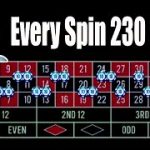 Every Spin 230 $ Win | Best Roulette Strategy | Roulette Tips | Roulette Strategy to Win