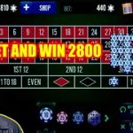 440 BET AND WIN 2800  | Best Roulette Strategy | Roulette Tips | Roulette Strategy to Win