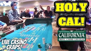 Live Casino Craps at the California Hotel and Casino in Downtown Las Vegas: Part 2