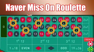 Naver Miss On Roulette | Best Roulette Strategy | Roulette Tips | Roulette Strategy to Win