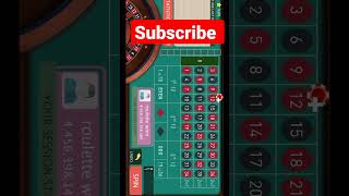 roulette | roulette strategy to win | #shorts #roulette #roulettestrategy #casino #games #short