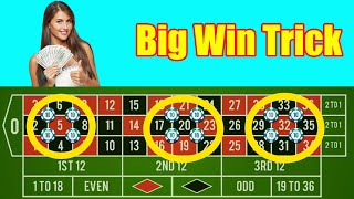 Big Win Trick | Roulette Franky | Best Roulette Strategy | Roulette Tips | Roulette Strategy to Win