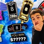 Greedy High Stakes Lightning Roulette & Crazy Time Session!!!
