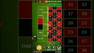 Roulette strategy #roulettewin2022 #roulettewincasino #roulettewineverytime #roulettewineverytime