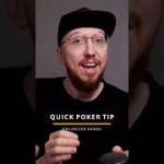 Quick Poker Tip: Understanding A Polarized Range #Shorts