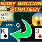 BACCARAT STRATEGY & PATTERN | EASY WIN IN BACCARAT