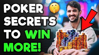 SECRETS From A Poker PROFESSIONAL [ADVANCED Tournament Strategy]