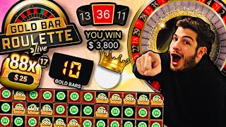 My First Time Playing Gold Bar Roulette!!!