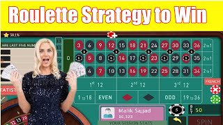 Never Lose  | Roulette win | Best Roulette Strategy | Roulette Tips | Roulette Strategy to Win