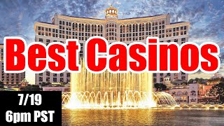 My Picks for Best Casinos. Table, Service, Experience.