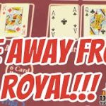 1 CARD AWAY FROM THE ROYAL ULTIMATE TEXAS HOLDEM