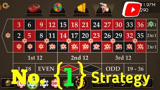 Roulette No 1 Strategy || Roulette Strategy To Win ||  Roulette