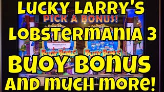 Buoy Bonus and MULTIPLE Full Screens on Lobstermania 3!