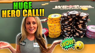 GRINDING TOWARDS the CASH! Can we close out? POKER VLOG