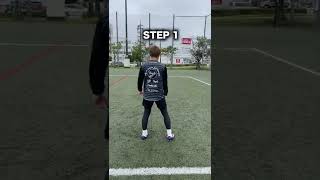 Learn Antony Roulette🇧🇷Tutorial in 10s🔥⚽ #shorts #footballshorts #footballskills