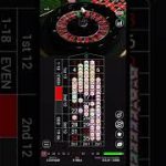 Roulette strategy 🔥 Big win💣 #shorts
