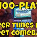 100-Play Super Times Pay – Sweet Comeback!