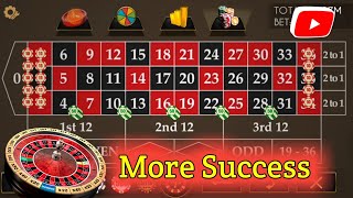 Roulette More 👻Successful👍 Betting Strategy || Roulette Strategy To Win || Roulette