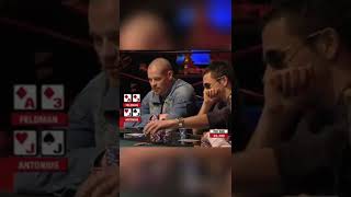 Cam Feldman Bluff Patrik Antonius?? | Throwback Poker #shorts