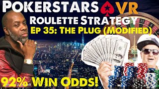 Real O.G Gamer: Pokerstars VR Roulette Strategy Ep 35: The Plug (Modified) 92% Win Odds!