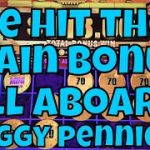 All Aboard Piggy Pennies – We Hit the Train Bonus!