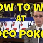 How to Win at Video Poker!