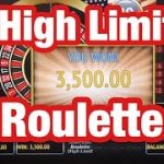 High limit roulette table! Massive wins! Best roulette system of 2016
