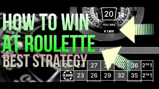 How To Win at Roulette with my Roulette Strategy!