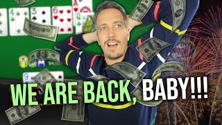 I am BACK to HIGHSTAKES CASH GAMES ♣ Poker Highlights