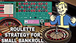 Roulette Strategy For Small Bankroll